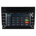 Lecteur de DVD automatique Android 5.1 pour Prosche Cayman / 911/977 / Boxter Navigateur GPS avec connexion WiFi Hualingan